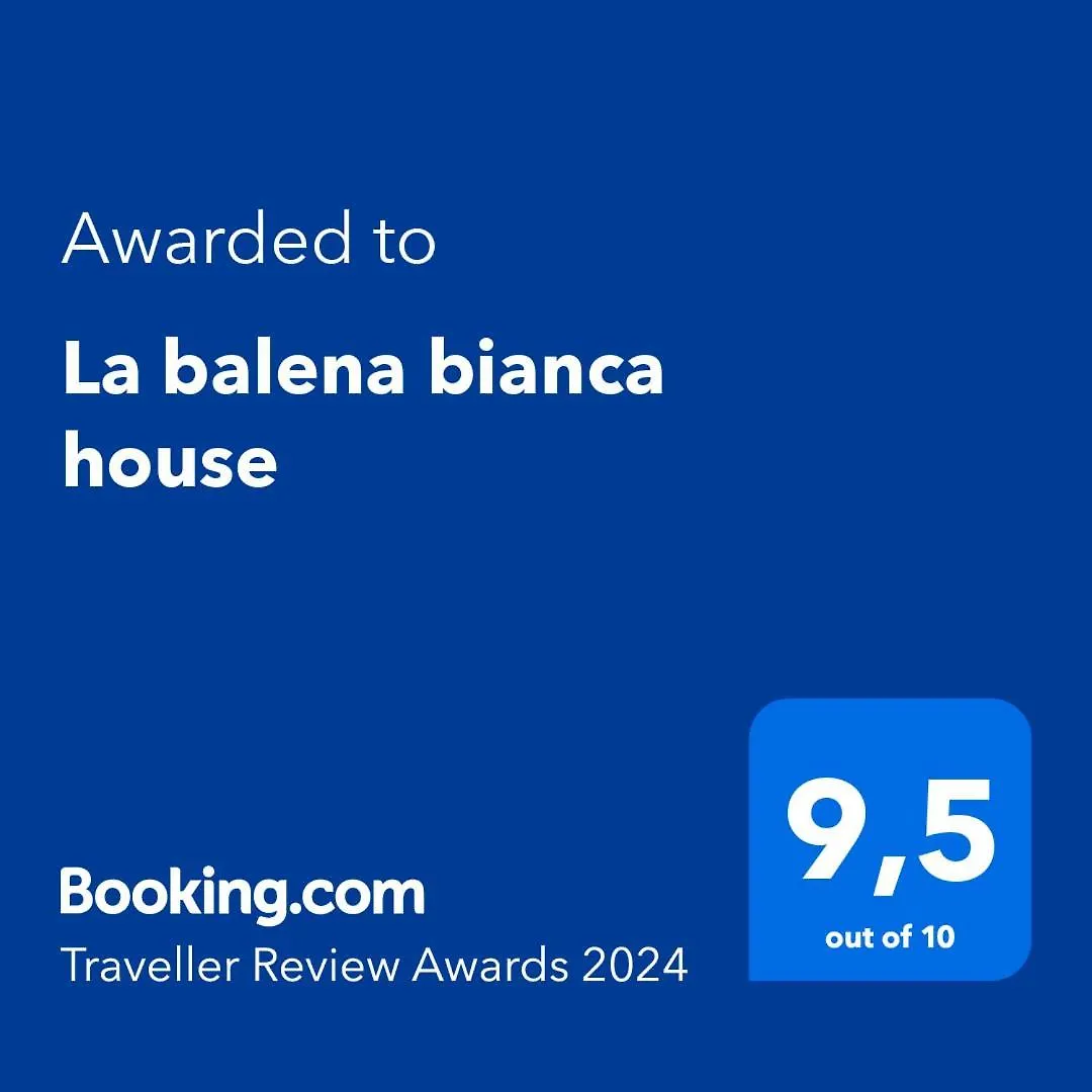 Prázdninový dům Vila La Balena Bianca House Bagni San Filippo